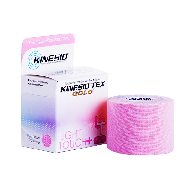 Kinesio Tex Gold Light Touch+ - tupé náplasti pro kineziologické tejpování (5 cm x 5 m)