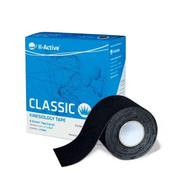 K-Active Tape - páskové náplasti pro kineziologické tejpování (5cm x 5m)