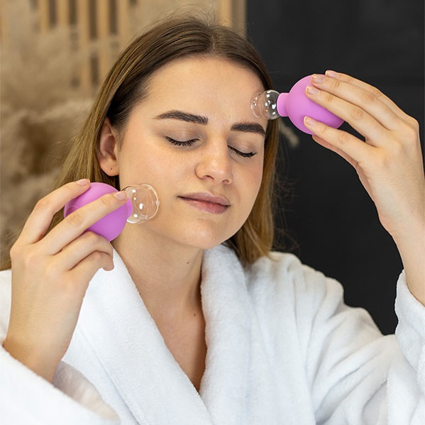 Masážní baňka s balónkem Acus Med 3,5 cm