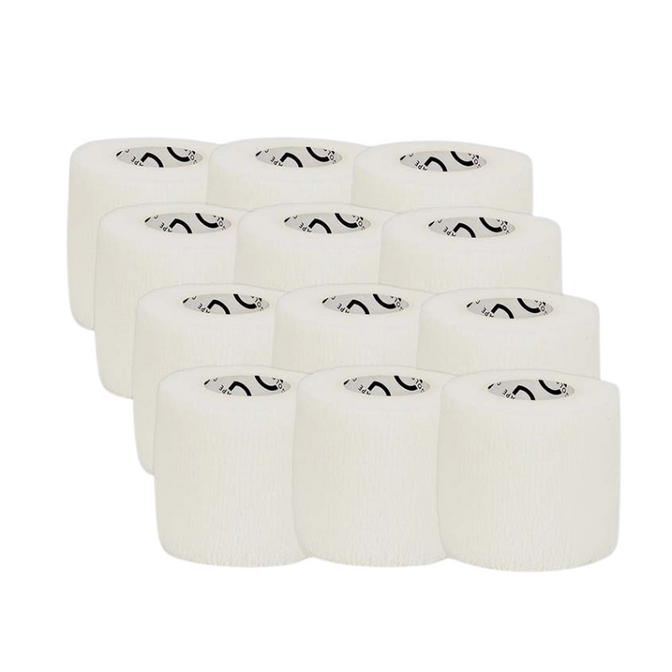 Kohezivní obinadlo Gold Tape 5 cm x 4,5 m,  sada 12 ks.