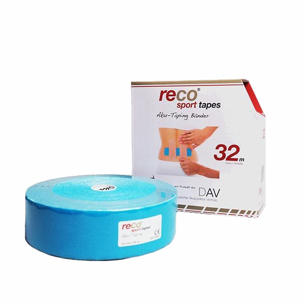 Tejpovací páska Reco Tape 5 cm x 32 cm, červená