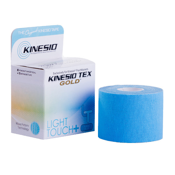 Kinesio Tex Gold Light Touch+ - tupé náplasti pro kineziologické tejpování (5 cm x 5 m)