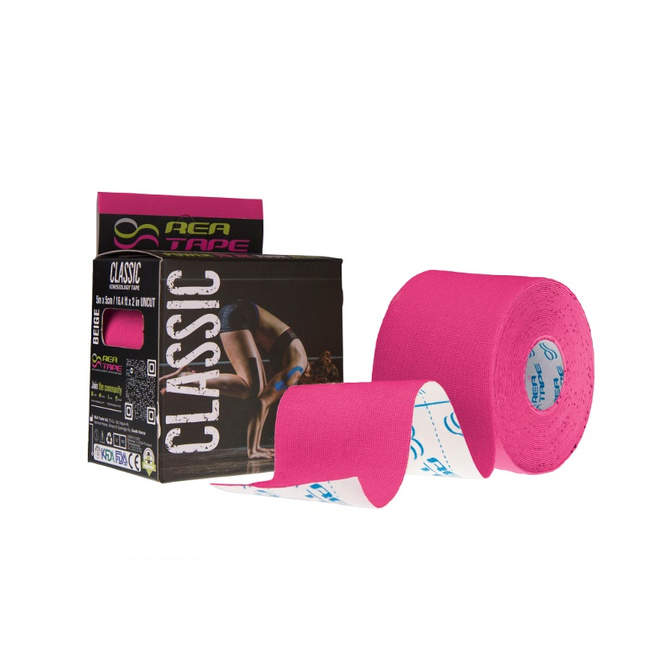 Rea Tape Classic - Tejpovací náplasti pro kineziologické tejpování (5 cm x 5 m)