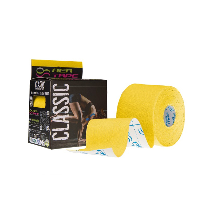 Rea Tape Classic - Tejpovací náplasti pro kineziologické tejpování (5 cm x 5 m)