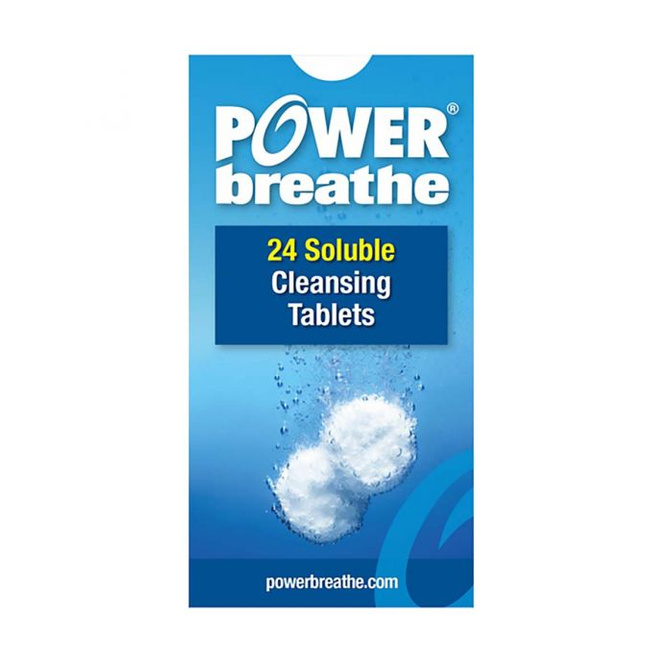 Čistící tablety do trenažéru PowerBreathe - 24 kusů