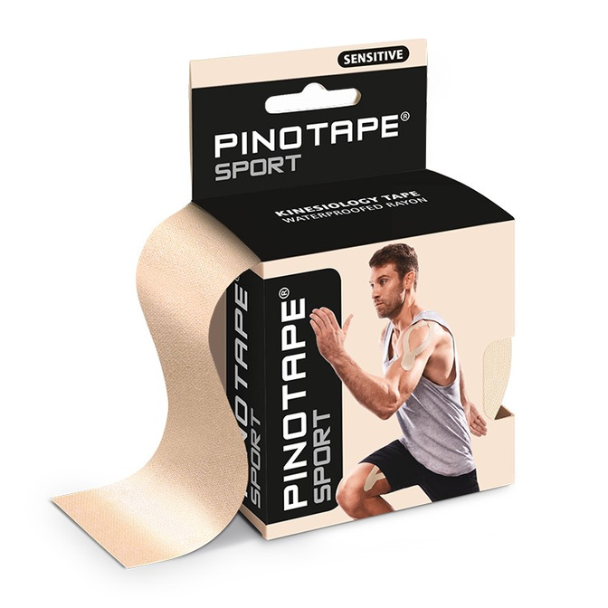 Tejpovací páska na obličej a krk Pino Tape Sensitive 5 cm x 5 m