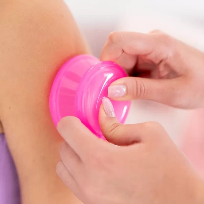 Silikonové masážní baňky Acus Med sada 4 ks.