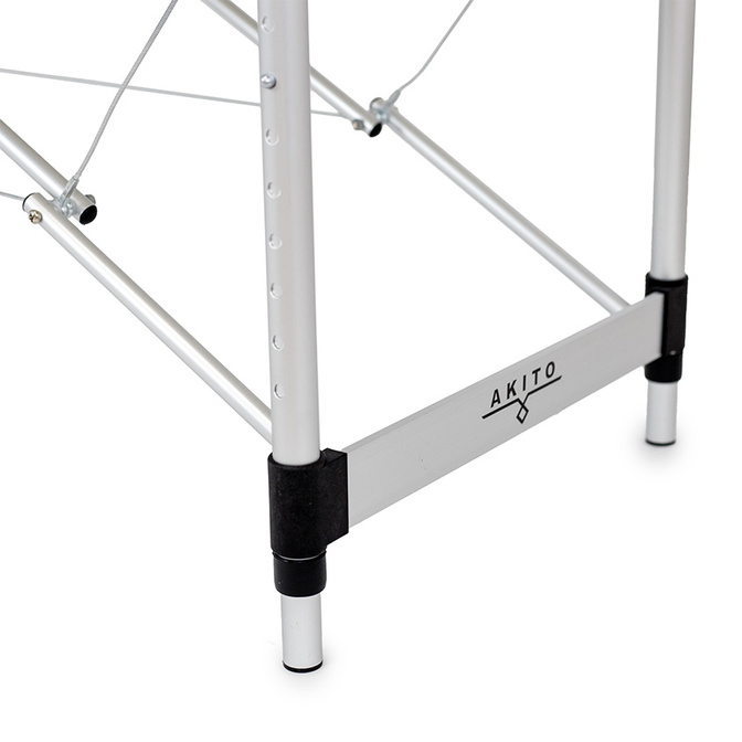 Skládací hliníkové dvouzónové masérské lehátko Eros Akito