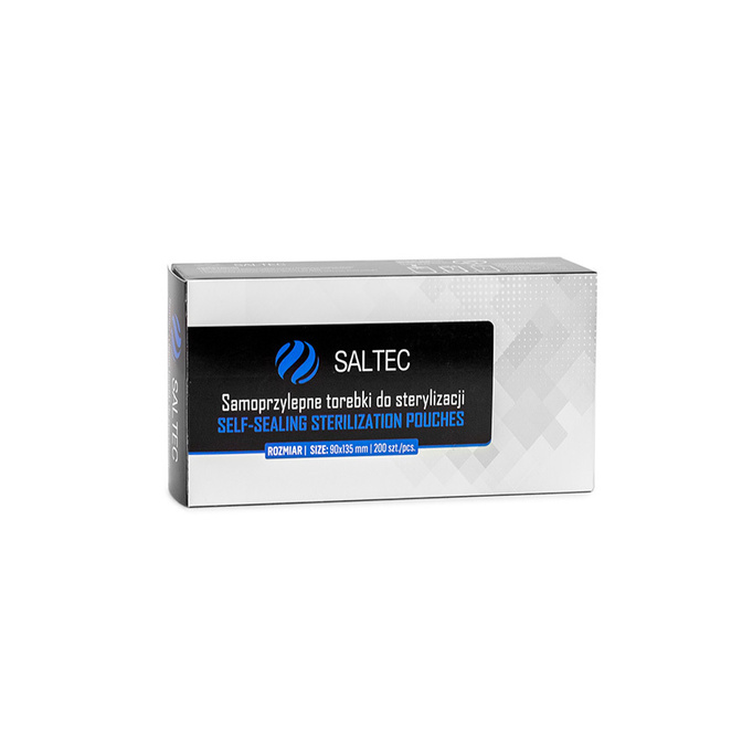 Sterilizační sáčky Saltec (90 x 135 mm) 200 ks.