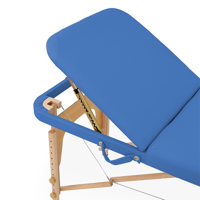 Skládací dřevěné třízónové masérské lehátko Kora Akito