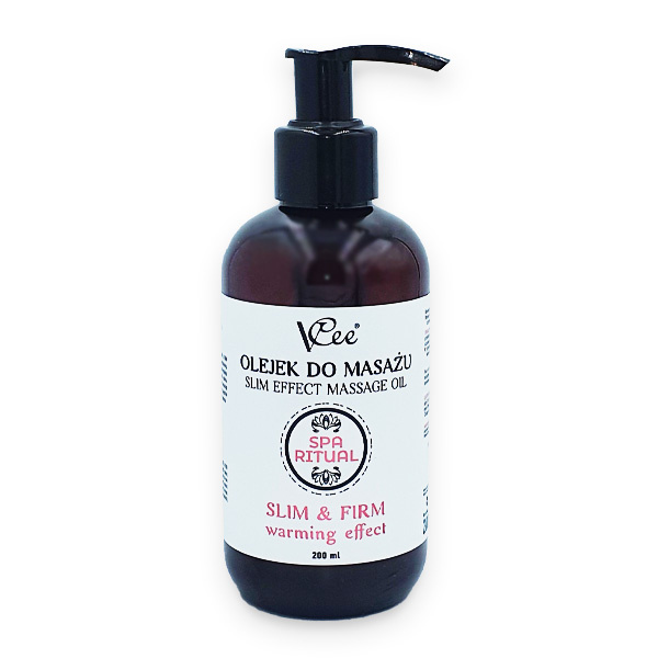 VCee přírodní veganský masážní olej 200 ml