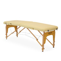 Skládací dřevěné dvouzónové masérské lehátko Teja Akito
