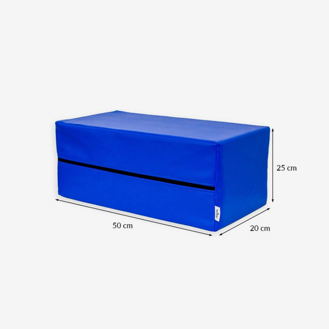 Rehabilitační kostka na masáž Akito – premium – 50x25x20 cm