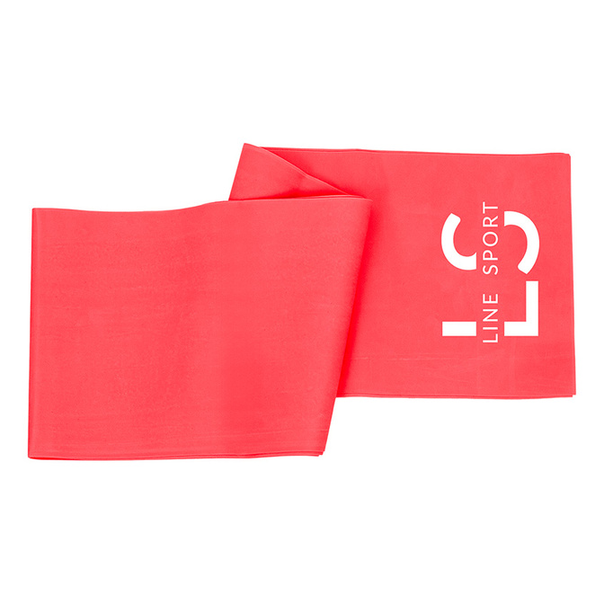 Flat Band Line Sport rehabilitační páska - červená - silná odolnost 2m