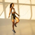 Cvičební švihadlo Line Sport - hliníkové, 3m