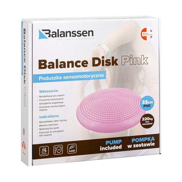 Balanssen senzorický disk | Senzomotorický polštář s pumpičkou