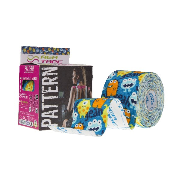 Rea Tape Pattern - páskové náplasti pro kineziologické tejpování (5cm x 5m)