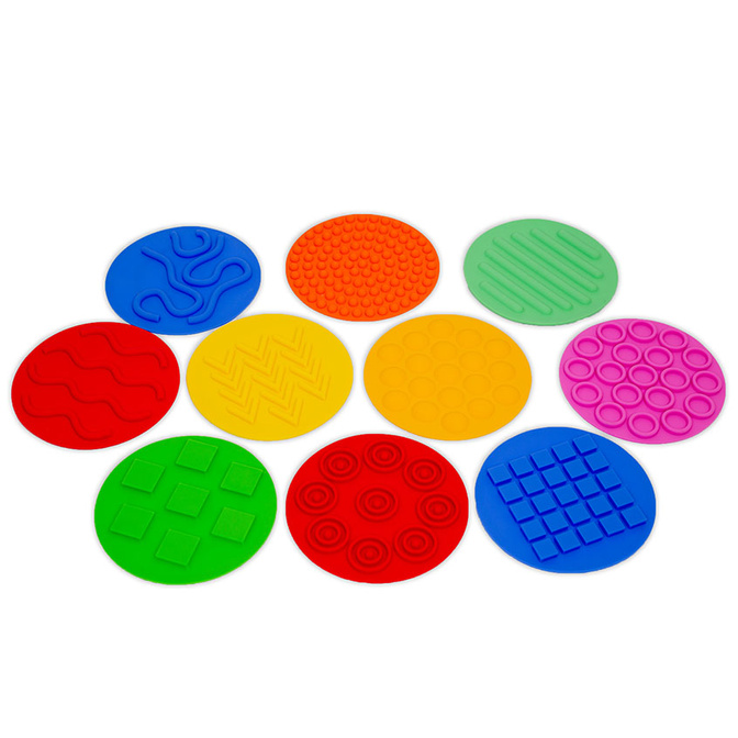 Dětské senzorické disky Line Sport 25 cm (10 ks)