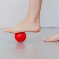 Senzorické míčky Line Sport pro masáž a akupresuru – sada 4 ks.