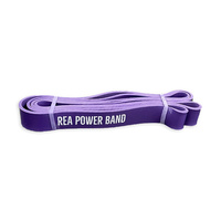 Cvičební odporový pás Rea Power Band, fialový, 45 - 54 kg