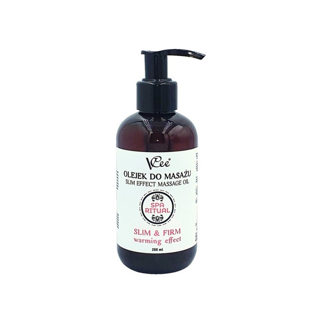 VCee přírodní veganský masážní olej 200 ml