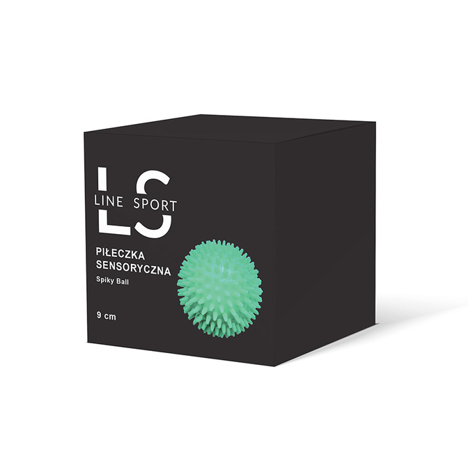 Spiky Ball Line Sport 9 cm senzorický míč
