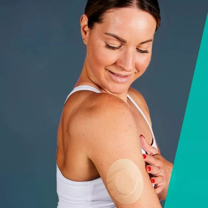 Senzorové náplasti Cure Tape pro monitorování glykémie CGM 25 ks.