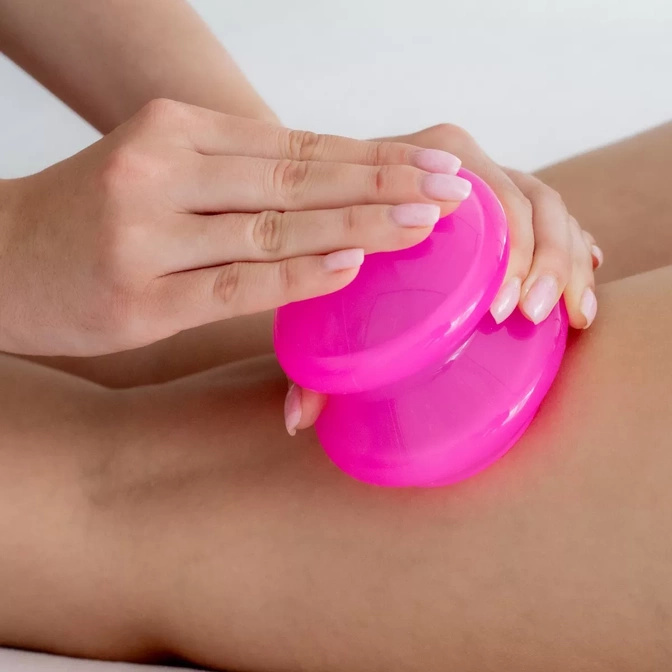 Silikonové masážní baňky Acus Med sada 4 ks.