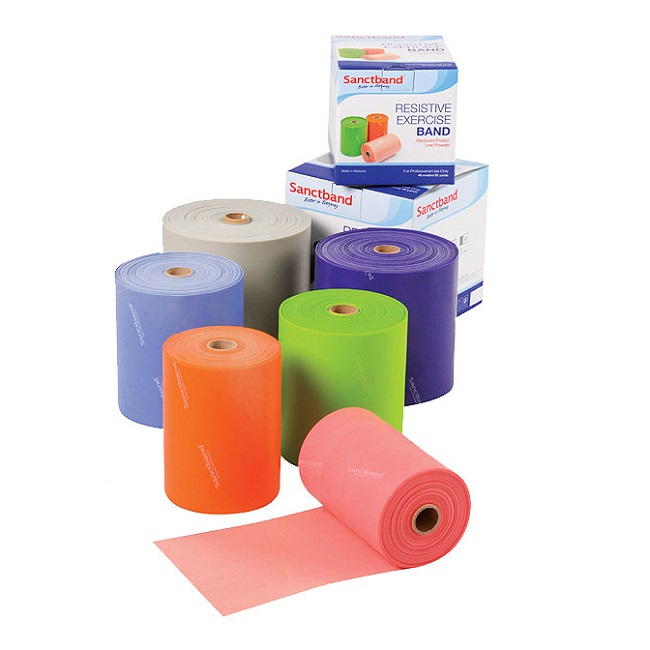 Posilovací guma Sanctband 46 m, středně silná