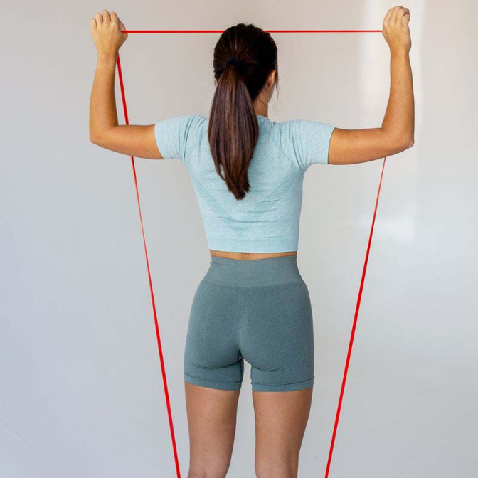 Sada 3 posilovacích gum Power Band Line Sport