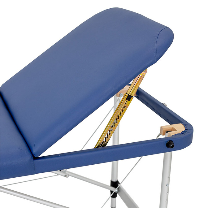 Skládací hliníkové třízónové masérské lehátko Adonis Akito