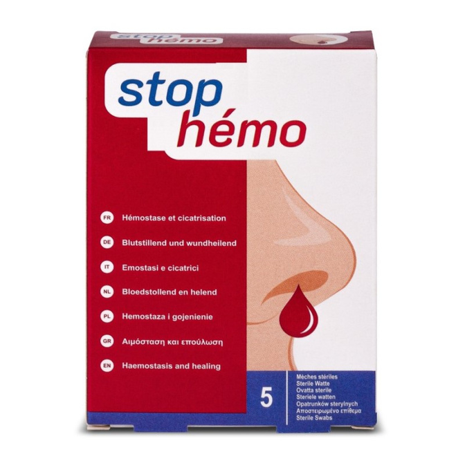 STOP HEMO nosní tampony