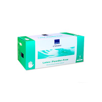 Latexové nepudrované rukavice Abena 100 ks., bílé