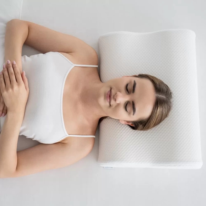 Memory Foam Acus Med profilovaný ortopedický polštář na spaní