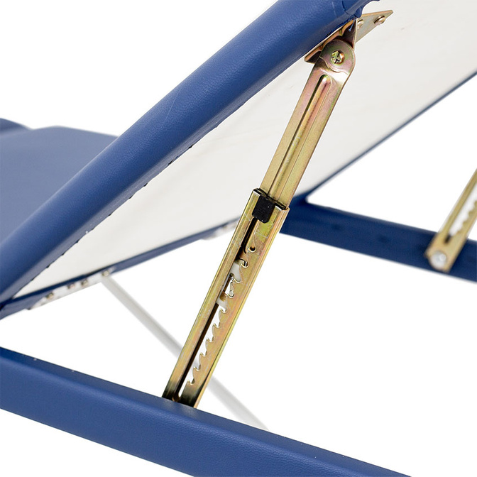 Skládací hliníkové třízónové masérské lehátko Adonis Akito