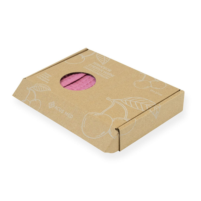 Ekologická láhev na horkou vodu z třešňových semínek Acus Med 16 x 13 cm