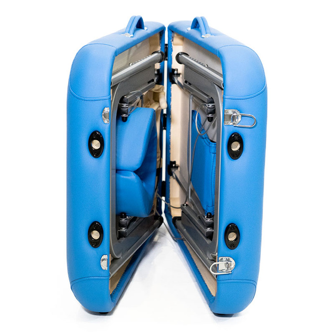 Skládací hliníkový masážní stůl Apollo Akito