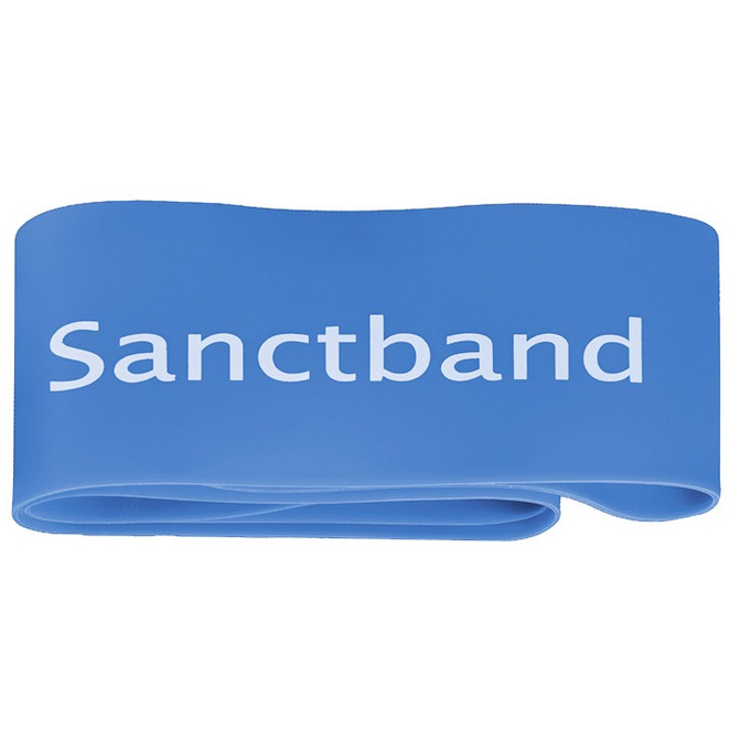 Odporová guma Mini Band Sanctband, modrá, extra silná