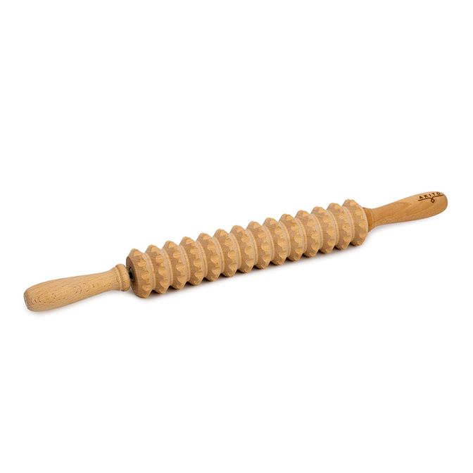 Pevný dřevěný masážní nástroj Akito