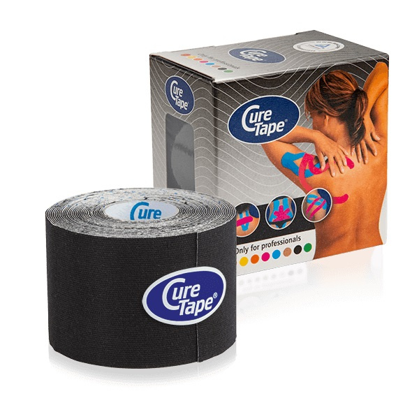 Tejpovací páska Cure Tape Classic 5 cm x 5 m, černá