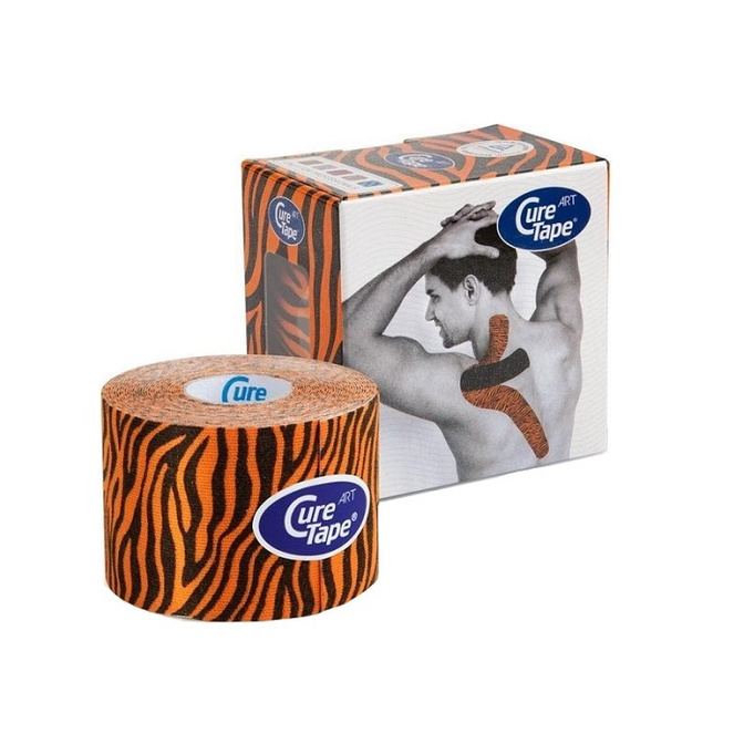 Tejpovací páska Cure Tape Art 5 cm x 5 m, růžová