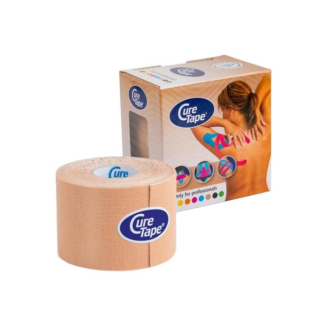 Cure Tape Classic - páskové náplasti pro kineziologické tejpování (5cm x 5m)