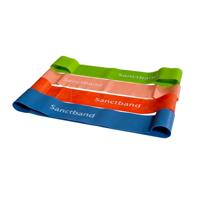 Odporová guma Mini Band Sanctband, oranžová, středně silná