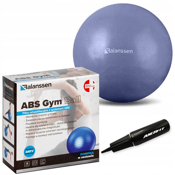 ABS Gym Ball Rehabilitační míč Balansen s pumpičkou